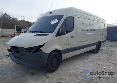 2024 Mercedes-Benz Sprinter 2500 High Roof 4-Cyl Diesel Ho z USA, uszkodzony, nr VIN W1Y4NDHY9RT187928
